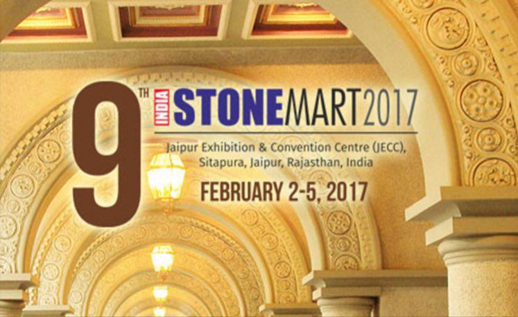stone mart india 2017 , red marble , pietra gray
